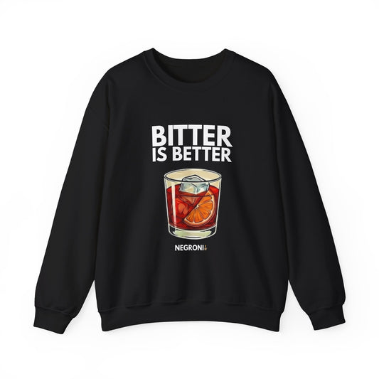 Negroni 'Bitter Is Better' Crewneck Sweatshirt